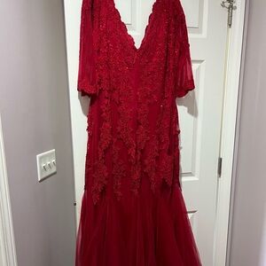 Marsoni by Colors beautiful red prom dress. Only worn once.